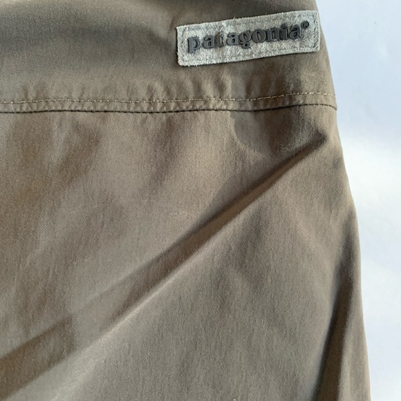 Patagonia nylon khaki skort green Size 10 - Picture 3 of 7